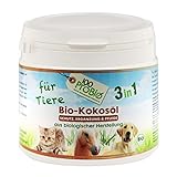 100ProBio Kokosöl für Tiere - rein natürlich - ohne Chemie | für Hunde, Katzen & Pferde | für das Fell, Nahrungsergänzung und mehr