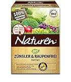 Naturen Zünsler und Raupenfrei XenTari, Hoch wirksames biologisches Präparat zur Bekämpfung von Buchsbaumzünsler an Buchsbäumen und Schadraupen an Zierpflanzen, Obst, Gemüse, 16 x 2,5 g Portionsbeutel