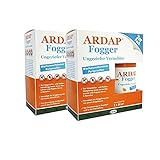 4 x 100ml Ardap Fogger Sparpack Ungeziefer Vernebler für 4 Räume je 30 m²